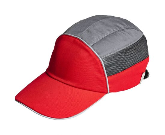Защитная каскетка Ампаро Легионер красно-серая 126920 