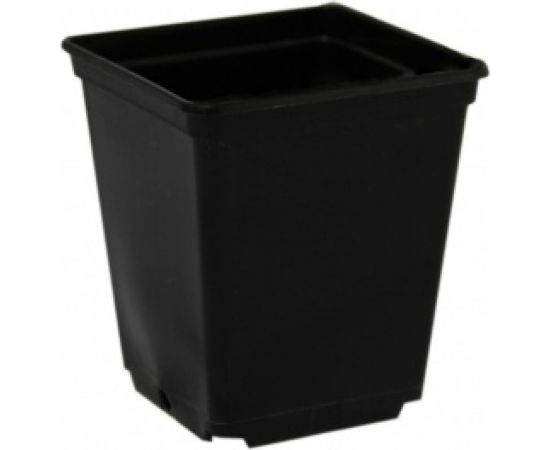 Горшок для рассады Ангора 0.25 л, 7x7х8 см, квадратный, черный А5500чр 