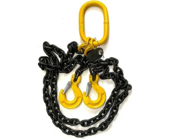 Двухветвевой цепной строп ТамбовТехСнаб 2СЦ 4.25 т, 1.5 м 7930124367068 