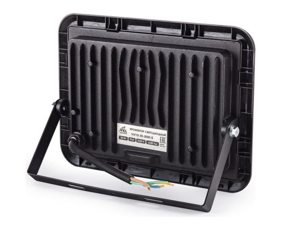 Прожектор VKL electric LED 50W VLF10-50-5000-B 5000К 6000Лм 220V IP65 черный 1199081 – изображение 3