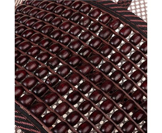 Анатомическая массажная поддержка под спину SKYWAY Support-03 полиэстер/дерево коричневый S10201004 – изображение 4