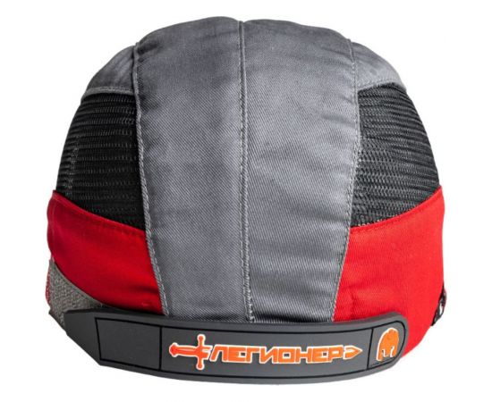 Защитная каскетка Ампаро Легионер красно-серая 126920 – изображение 8