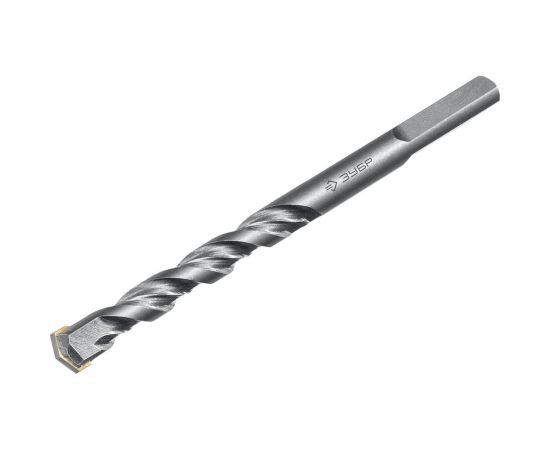 Сверло по бетону усиленное ЗУБР Профессионал 8х120 мм, 3-х гранный хвостовик 2916-120-08_z01 – изображение 2
