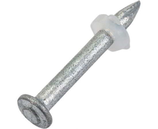 Стальной оцинкованный гвоздь с пластиковой шайбой LIXIE 100 шт./уп. DN-32-P8 – изображение 4