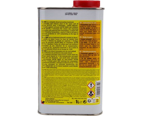 Многофункциональная присадка для диз/топлива Bardahl 1 л 1200 – изображение 3
