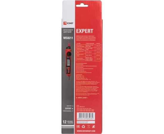 Цифровой мультиметр EKF MS8211 Expert In-180701-pm8211 – изображение 3