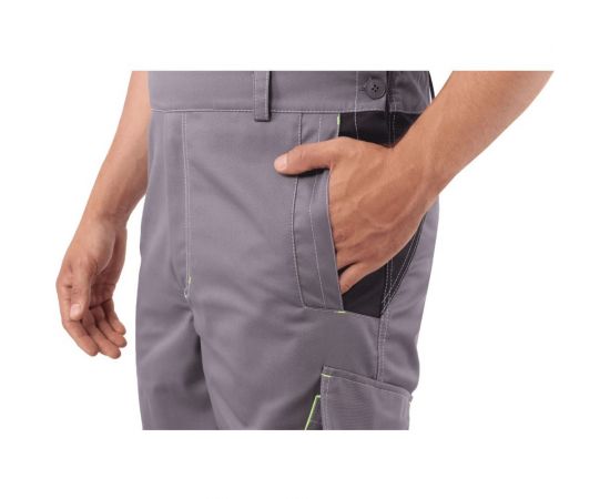 Полукомбинезон iForm ЭДВАНС серый-т.с??рый-черный, р. 104-108, рост 182-188 Пком 654/104/182 – изображение 6