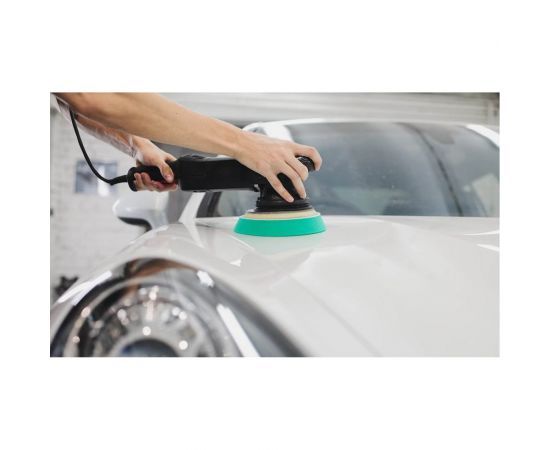 Полировальный круг экстра твердый DA Foam Pad Green 130 мм, зеленый Shine systems SS562 – изображение 4