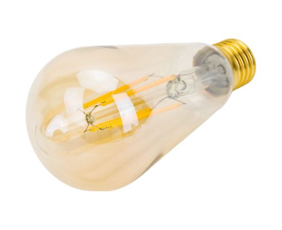 Светодиодная филаментная лампа ЮПИТЕР E27 ST64 6 Вт 3000К JP6006-01 – изображение 3