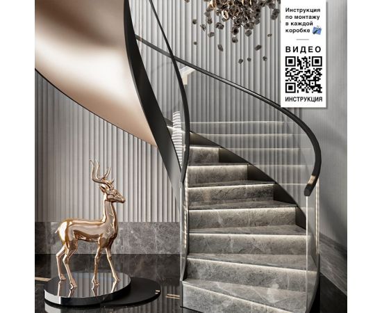 Стеновые панели Artpole 3D CROSS (гипсовые, белые, 600x600 мм, 1 шт., 0,36 м2) M-0082 – изображение 8