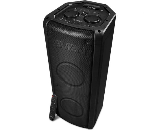 Портативная колонка SVEN АС PS-710 черная, 100 Вт, TWS, Bluetooth, FM, USB, microSD, LED-дисплей, 4400 мА*ч SV-021696 – изображение 8