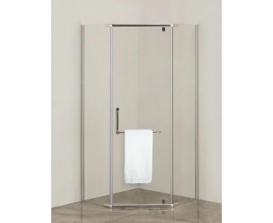 Душевой уголок Agger пятиугольный без поддона 90х90х195 A03-090TCRxG 