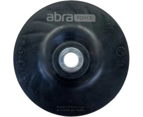 Опорная тарелка под фибровый круг Turbo Pad 1 125 мм Abraforce АМ161743 