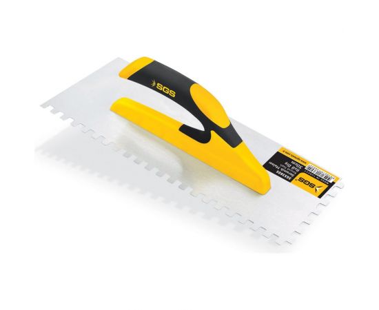 Стальная гребенка SGS 350мм зуб 10x10 открытая рукоятка 3608SGS 