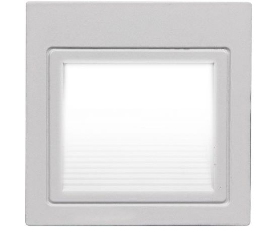 Встраиваемый светильник Jazzway PWS/R S8484 3w 4000K White IP20 для ступеней 5005679 