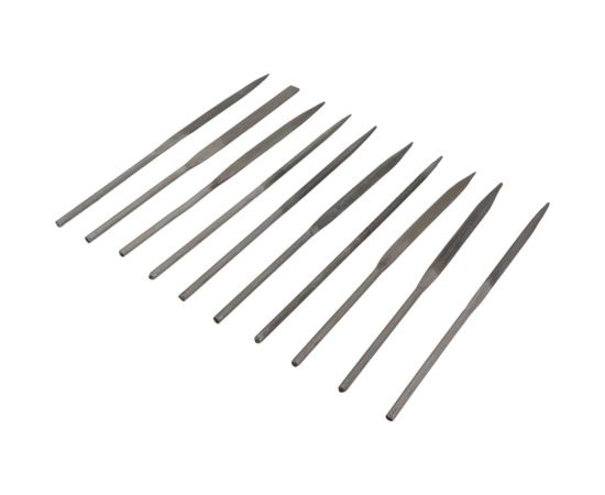 Набор надфилей TOYA 4 х 160мм 10 предметов 25380 