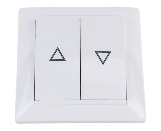 Выключатель Bylectrica скрытой установки с электрической бл??кировкой для управления системами роллет и жалюзи, серия СТИЛЬ, 