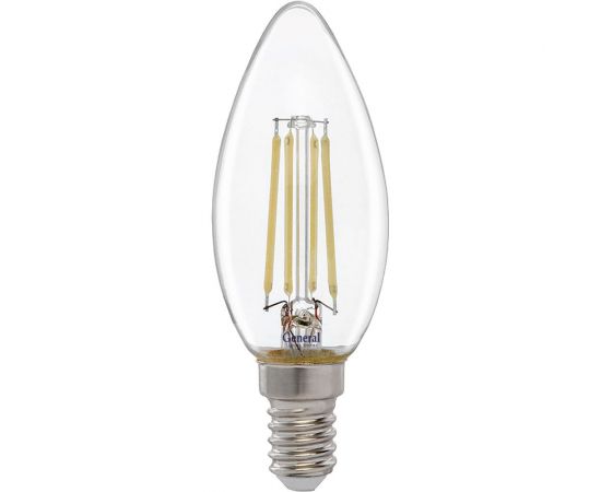 Светодиодная лампа General Lighting Systems FIL Свеча CS-10W-E14-4500 649907 