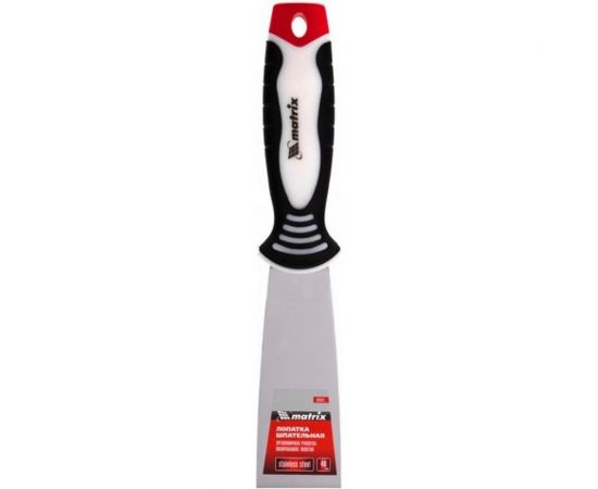 Шпательная лопатка из нержавеющей стали, 40 мм, 3-компонентная ручка MATRIX 85531 