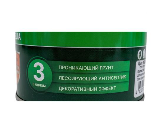 Деревозащитный декоративный состав ТЕРРАТЕКС эбеновое дерево, 0.75 кг, 1 л ЭК000136990 – изображение 3