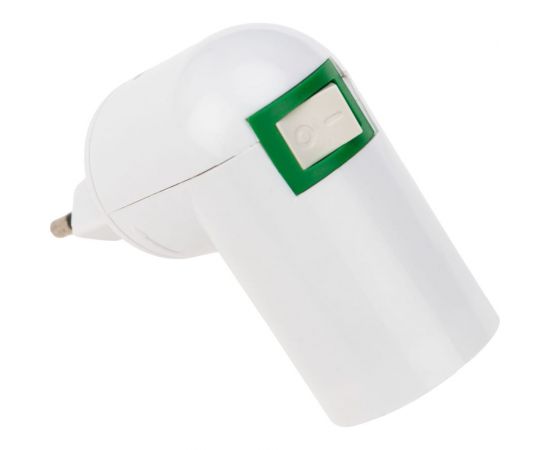 Цокольный светильник в розетку REXANT Е27 с выключателем 11-8881 – изображение 4