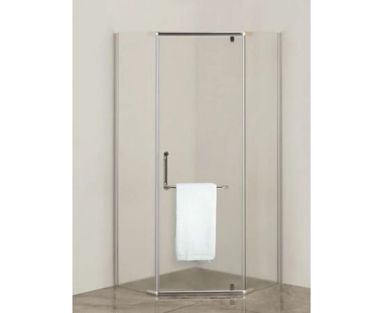 Душевой уголок Agger пятиугольный без поддона 90х90х195 A03-090TCRxG – изображение 3