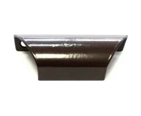 Металлическая балконная ручка KOMFORT Москитные системы коричневая РБ00742 – изображение 2