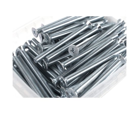 Винт Качественный КРЕПЕЖ потай с метр. резьбой, DIN 965, 5x60, 70 шт 0200881 КЧ – изображение 2