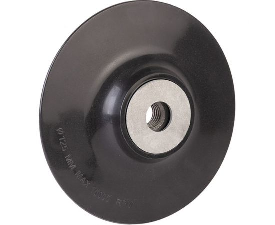 Тарелка опорная под фибровый круг DIABLO 125 мм, М14, жесткая ABRAFORM AD-PLATE-125 – изображение 2