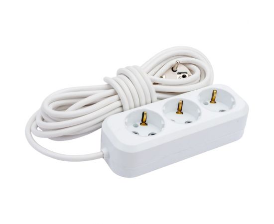 Удлинитель STEKKER 3 гнезда с/з 3x0,75, 7м, серия Home HM01-31-07 ,Ухз-10 39216 – изображение 5