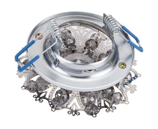 Встраиваемый светильник De Fran MR16 хром+дымчатый хрусталь, FT 880 x – изображение 4