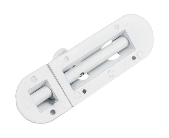 Дверной шпингалет PALIDORE SH 90 white белый 98760980 – изображение 4