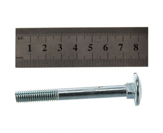 Мебельный болт Качественный КРЕПЕЖ DIN 603 8x70 25 шт 0500739 КЧ – изображение 3