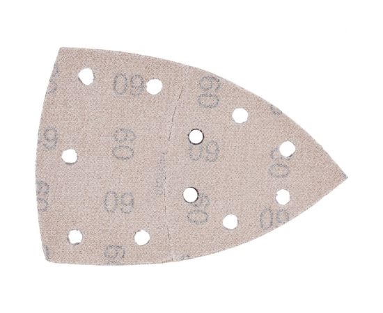 Шлифлист для дельташлифмашины 100x62,93 мм, К 60 5 шт KWB 496106 – изображение 4