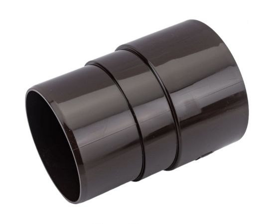 Муфта трубы Технониколь (ПВХ; темно-коричневый; 1 шт) TN683366 – изображение 2