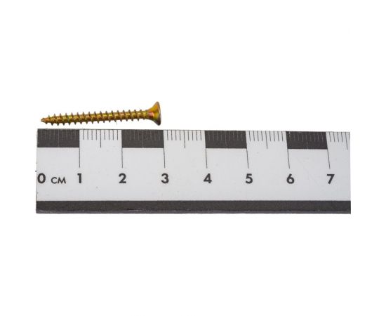 Шуруп VIPкрепеж жёлтый цинк 700 шт. 41310 VIPS – изображение 2