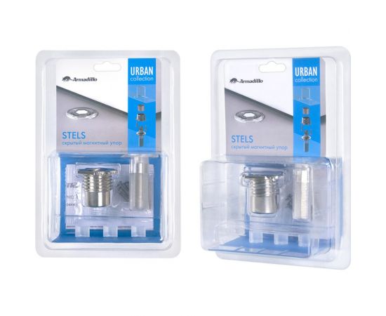 Упор дверной скрытый STELS TR прозрачный Armadillo 45893 – изображение 5