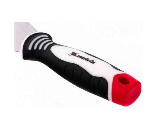 Шпательная лопатка из нержавеющей стали, 40 мм, 3-компонентная ручка MATRIX 85531 – изображение 3