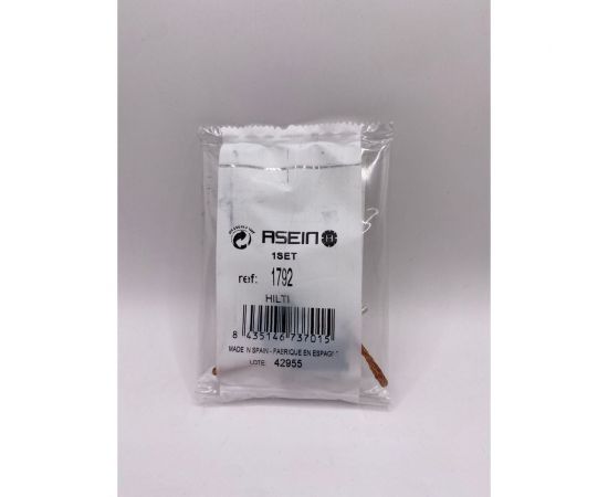 Комплект графитовых щеток 2 шт, Hilti, OEM 74718/74719/as Asein 1792J – изображение 3