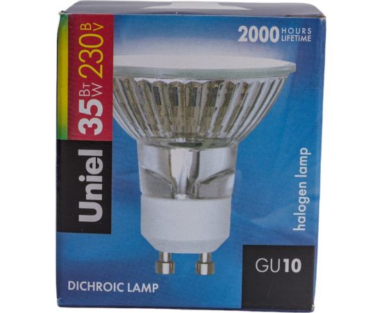 Галогенная лампа Uniel GU10 картон JCDR-35 1509 – изображение 5