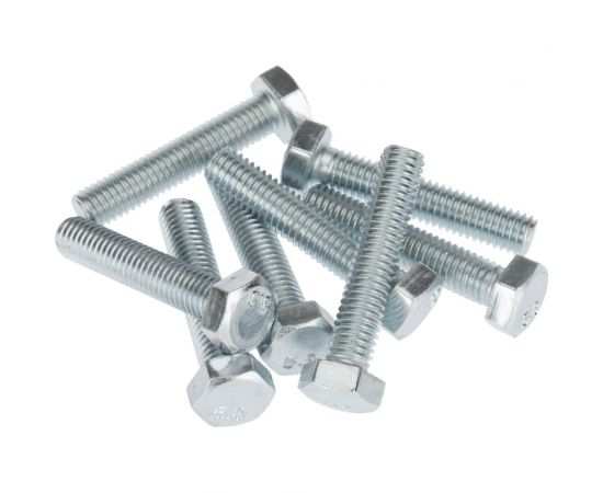 Шестигранный болт KRANZ DIN 933, 8x40, 24 кг/ 1300 шт. 1302-0840-1 – изображение 2