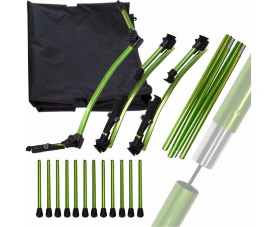 Раскладушка LIGHT CAMP Folding Cot черный/зеленый LC-501 – изображение 9