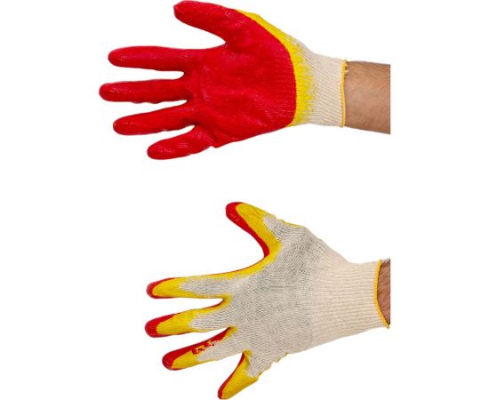 Перчатки DINFIX ULTRA с 2-м латексным обливом, 13 класс, красные, 10 пар 00-0003752 – изображение 6