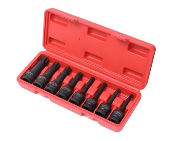 Набор головок-бит TORX ударных (8 шт; 1/2"") ROCKFORCE RF-4088MPB 