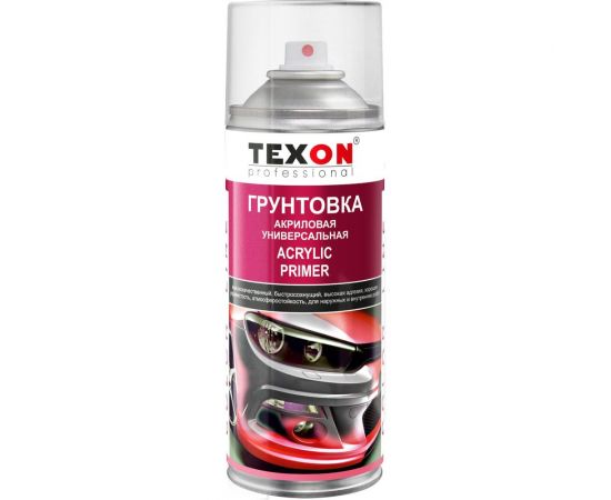 Универсальный акриловый грунт Texon (белый; аэрозоль; 520 мл) ТХ183333 
