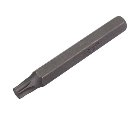 Вставка бита торцевая 10 мм, TORX, Т45, L = 80 мм KING TONY 168045T 
