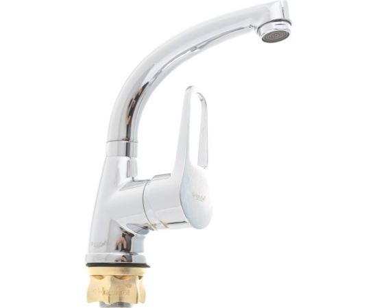 Смеситель для раковины мойки G-lauf с поворот изливом 360 градусов, хром ZOP1-A045 