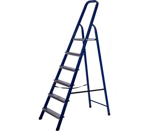 Стальная стремянка с алюминиевыми ступенями STAIRS 6 ступеней CS 06 