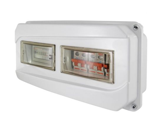 Щит учета TDM ЩРН-12-1ф пластиковый IP55 SQ0906-0502 