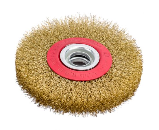 Щетка радиальная (125 мм; латунированная витая проволока) Pobedit 2125812 